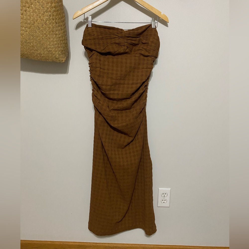 Free People Brandie Tube Top Midi Dress